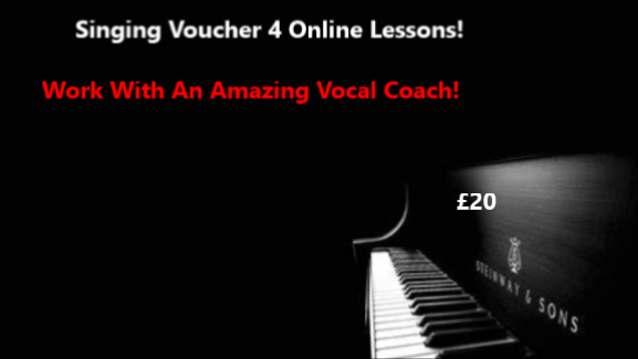 Surprise Ideal Gift Vouchers 4 Online Singing Lessons Anywhere in the World!